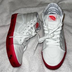 Vans Sk8 Hi “Off The___” collection translucent pink Junior 5, 23cm